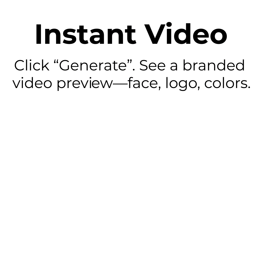 Step 2 – Generate Video